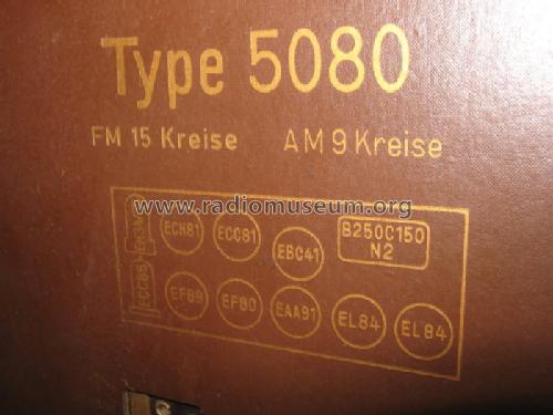 Konzertgerät 5080 Hi-Fi Zauberklang; Grundig Radio- (ID = 823878) Radio