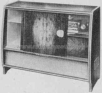 Konzertschrank 8068; Grundig Radio- (ID = 316079) Radio
