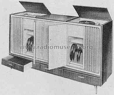 Konzertschrank 9098; Grundig Radio- (ID = 316091) Radio