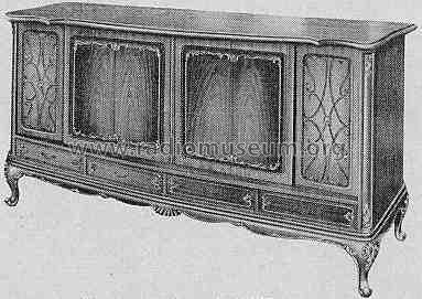 Konzertschrank 9099; Grundig Radio- (ID = 316092) Radio
