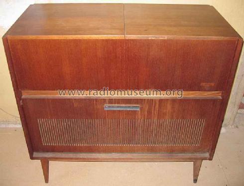 Stereo-Konzertschrank KS445 Ch=HF30; Grundig Radio- (ID = 366929) Radio