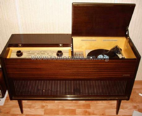 Stereo-Konzertschrank KS450WE Ch= HF50; Grundig Radio- (ID = 640275) Radio