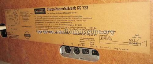 KS723 Ch= CS155; Grundig Radio- (ID = 365225) Radio