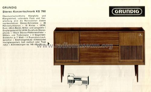 KS750; Grundig Radio- (ID = 2136573) Radio