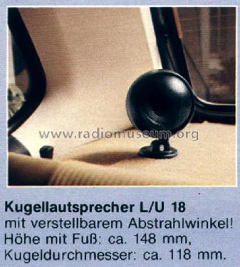 Kugelbox L/U18; Grundig Radio- (ID = 2483845) Speaker-P