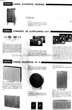 Lautsprecher Box 207; Grundig Radio- (ID = 1548453) Parlante