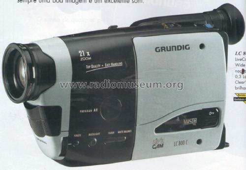 Live Cam LC 800C; Grundig Radio- (ID = 2182509) R-Player