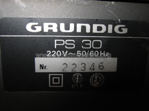 Linear Tracking PS-30; Grundig Radio- (ID = 1382015) R-Player