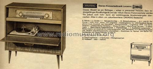 Locarno ; Grundig Radio- (ID = 1100613) Radio