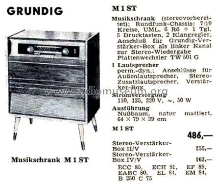 M1ST; Grundig Radio- (ID = 2737511) Radio