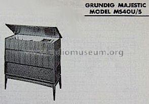 Majestic MS40U/S; Grundig Radio- (ID = 657127) Radio