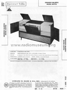 Majestic Stereo Console SO191 ; Grundig Radio- (ID = 1582569) Radio