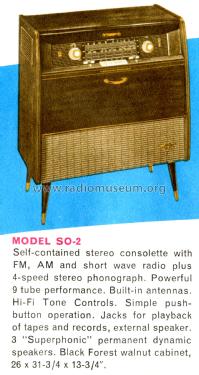 Majestic Stereo Console SO2U; Grundig Radio- (ID = 1831996) Radio