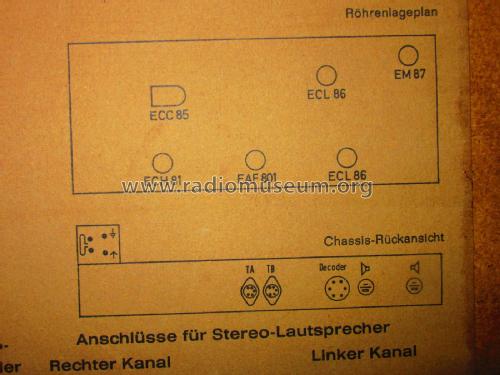Stereo-Musikschrank Mandello b; Grundig Radio- (ID = 1831097) Radio