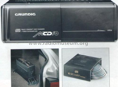 Multi Compact Disc Changer MCD-10; Grundig Radio- (ID = 2112978) Ampl/Mixer