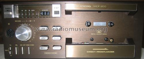 MCF-200; Grundig Radio- (ID = 448363) R-Player