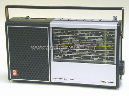Melody-Boy 600; Grundig Radio- (ID = 74626) Radio