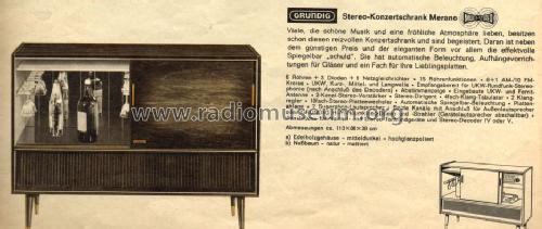 Merano ; Grundig Radio- (ID = 1100634) Radio