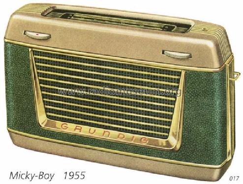 Micky-Boy ; Grundig Radio- (ID = 249) Radio