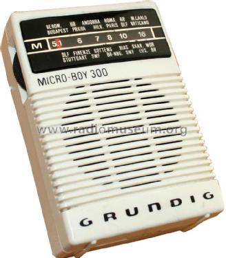 Micro-Boy 300; Grundig Radio- (ID = 1332346) Radio