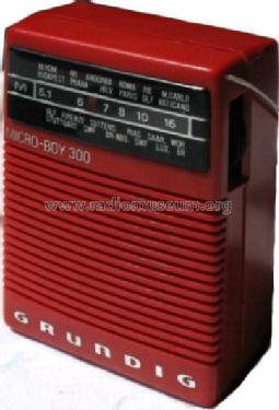 Micro-Boy 300; Grundig Radio- (ID = 461105) Radio