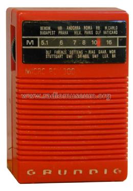 Micro-Boy 300a; Grundig Radio- (ID = 1351910) Radio