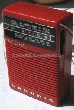 Micro-Boy 300a; Grundig Radio- (ID = 385529) Radio