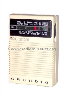 Micro-Boy 300a; Grundig Radio- (ID = 64740) Radio