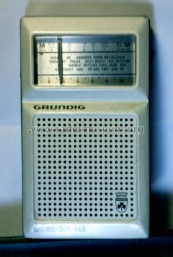Micro-Boy 400; Grundig Radio- (ID = 2594100) Radio