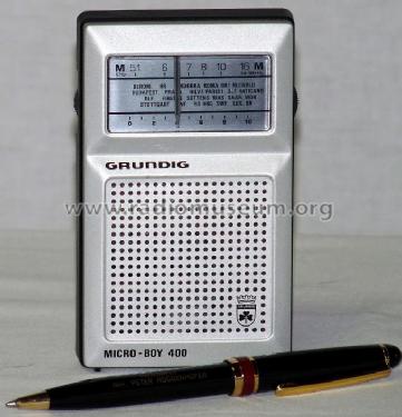 Micro-Boy 400; Grundig Radio- (ID = 668992) Radio