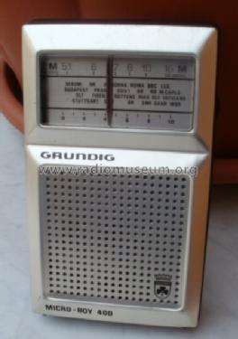 Micro-Boy 400; Grundig Radio- (ID = 773092) Radio