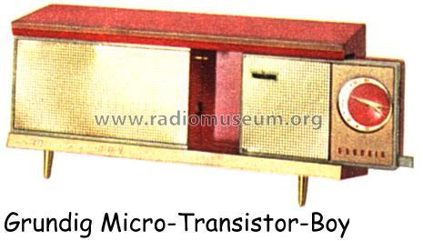 Micro-Transistor-Boy 59; Grundig Radio- (ID = 31213) Radio