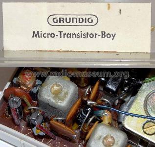 Micro-Transistor-Boy 59; Grundig Radio- (ID = 957250) Radio