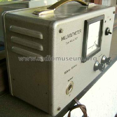 Millivoltmeter MGL 41 7077; Grundig Radio- (ID = 1654764) Equipment