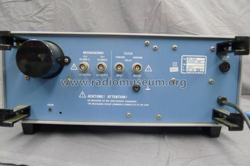 Millivoltmeter MV1000; Grundig Radio- (ID = 1116042) Equipment