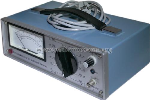Millivoltmeter MV40; Grundig Radio- (ID = 186518) Equipment