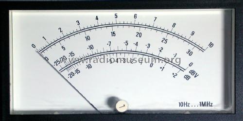 Millivoltmeter MV40; Grundig Radio- (ID = 186521) Equipment