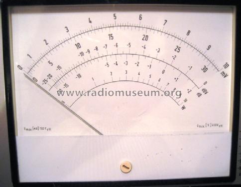 Millivoltmeter mit Oszilloskop MV 5-O ; Grundig Radio- (ID = 1131956) Equipment