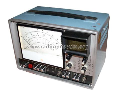 Millivoltmeter mit Oszilloskop MV 5-O ; Grundig Radio- (ID = 1854589) Equipment