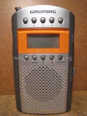 Mini Boy 62; Grundig Radio- (ID = 2130827) Radio