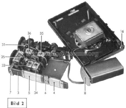 Mini-Boy Transistor 200; Grundig Radio- (ID = 181616) Radio