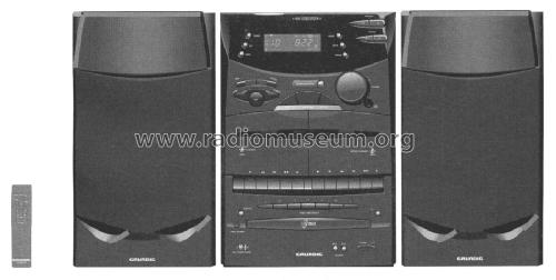 Mini Stereo Kompaktanlage M6; Grundig Radio- (ID = 2214708) Radio