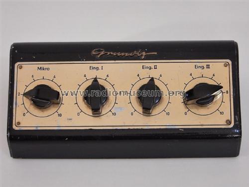 Mischpult 606; Grundig Radio- (ID = 2607166) Divers