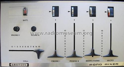 Mono-Mixer 420; Grundig Radio- (ID = 191791) Ampl/Mixer