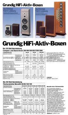 Monolith 80; Grundig Radio- (ID = 2093648) Altavoz-Au