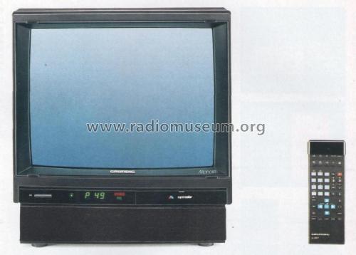 Monolith M 55-575a Text; Grundig Radio- (ID = 2092129) Televisión