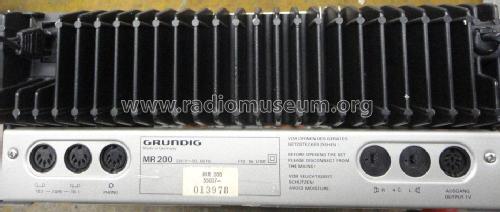 MR 200; Grundig Radio- (ID = 2053350) Radio