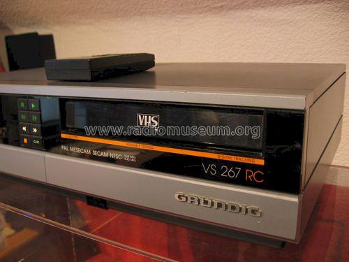 Multisystem VHS VS267 RC; Grundig Radio- (ID = 1339049) R-Player