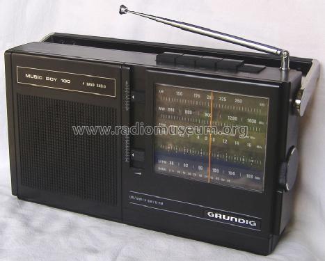 Music-Boy 100; Grundig Radio- (ID = 1617941) Radio