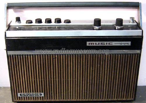 Music-Boy 208; Grundig Radio- (ID = 1371531) Radio